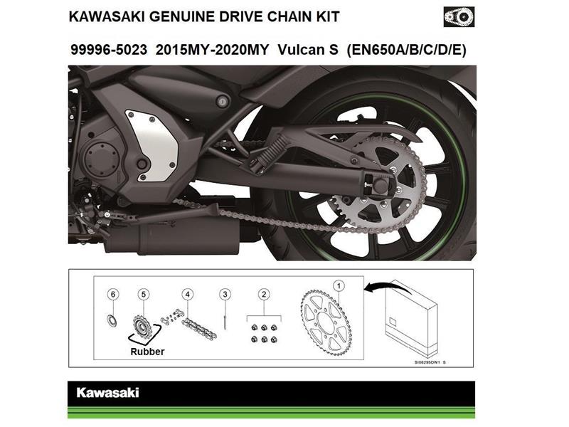 Genuine chain and sprocket kits – Greenham Kawasaki